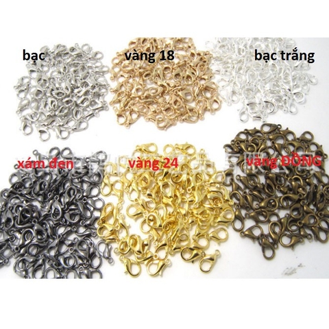 20-100 cái móc càng cua size 12mm