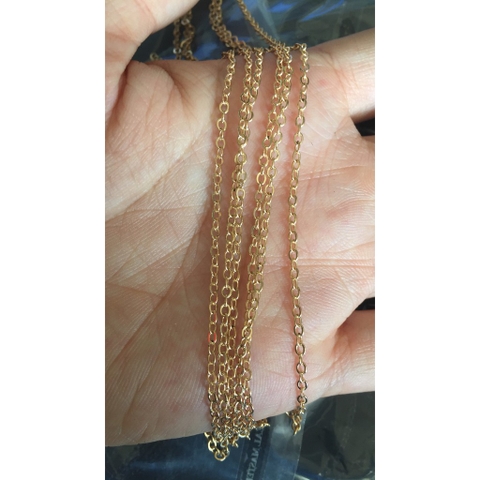 đoạn 0.9-1m xích vàng size 2mm-XVD01