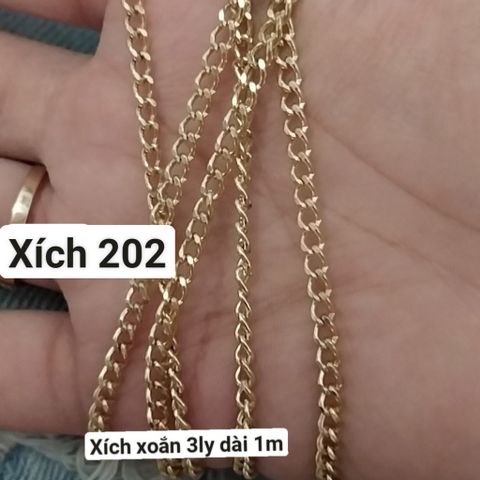 dây xích các loại 5mm,3mm,3,5mm,2mm-x201,x202,x203,x204,x205,x206