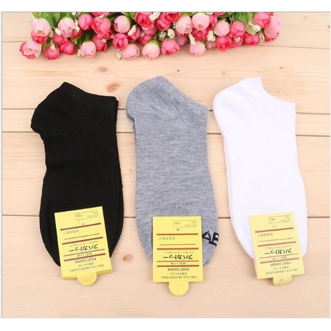 Tất vớ thể thao nam nữ ngắn đi giày lười