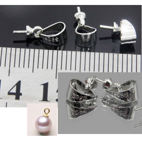 10 chốt treo hạt làm mặt dây chuyền