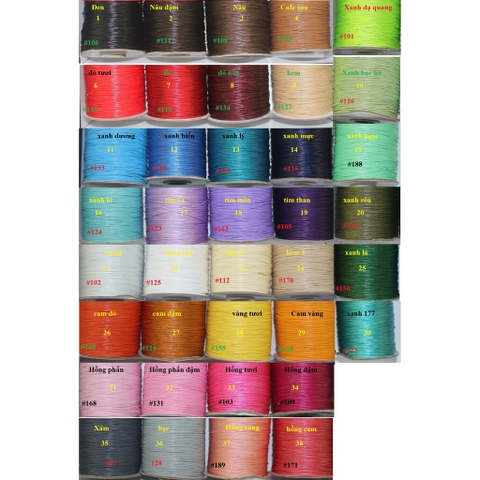 Dây sáp da size 2mm cuộn 80m