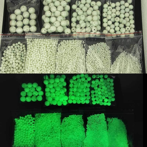 50 gam hạt nhựa dạ quang tròn đủ size 4mm, 5mm, 6mm, 8mm, 10mm, 12mm, 14mm, 16mm ,18mm , 10mm, 22mm, 25mm