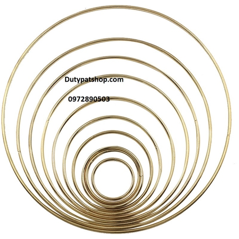 vòng màu vàng  làm dreamcatcher, dream catcher đủ size