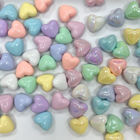 50-500gam tim trơn 22mm  ,hạt charm holo  bóng đẹp có lỗ xỏ