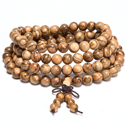 vòng trầm 108 hạt, vòng tay chuỗi hạt 6mm, 8mm