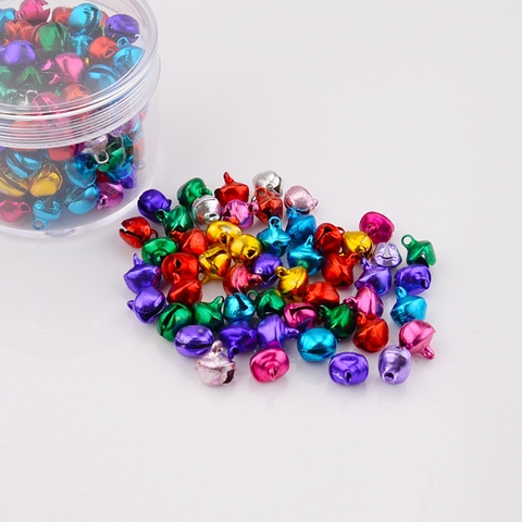 1000 chuông  mạ đủ màu size 6-10mm làm trang sức, trang trí