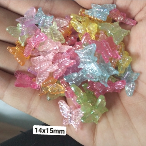 10gam-50gam hạt nhựa Hoa ánh cừ