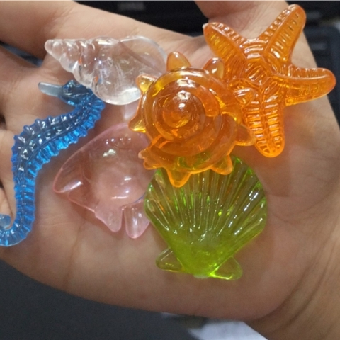 100g hạt nhựa sò ốc các kiểu