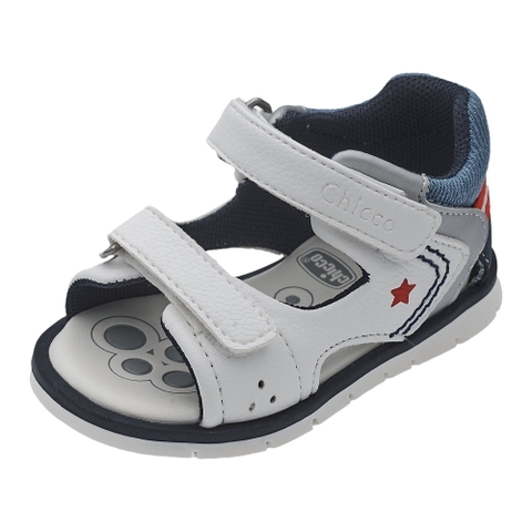 Sandal mát-xa chân bé Chicco Foll màu trắng