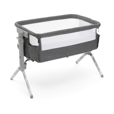 Cũi kề giường đa năng Chicco Next2me Armonia màu ghi