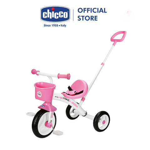 Xe 3 bánh Chicco 2 in 1 Ugo  màu hồng