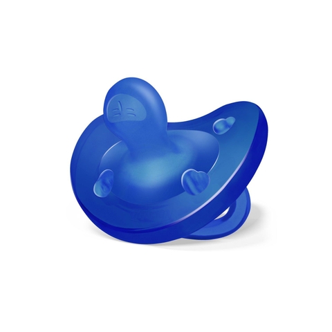 Ty ngậm Silicon Chicco Physio Soft Xanh 16-36M