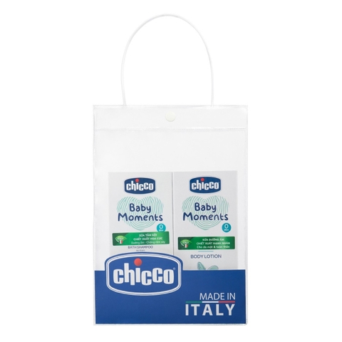 Combo Chicco Mềm Mịn 4 (Sữa tắm gội Hoa cúc 200ml & Sữa dưỡng ẩm Hạnh nhân 200ml)
