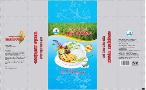 TÚI MỲ GẠO ĐẶC SẢN THÁI DƯƠNG 500G