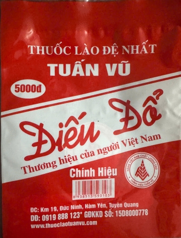 Túi Thuốc lào Tuấn Vũ - Điếu Đổ