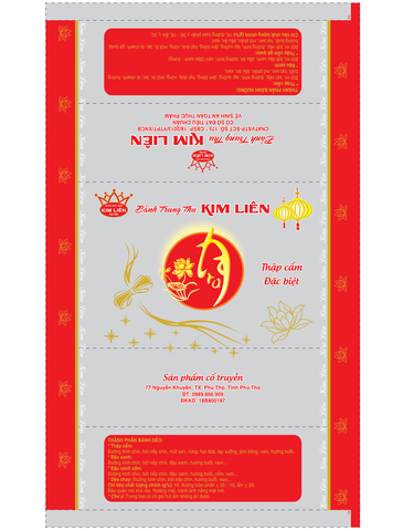 Bao bì bánh Trung Thu Kim Liên