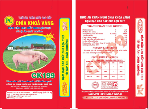 THỨC ĂN ĐẬM ĐẶC CHO HEO THỊT CK199