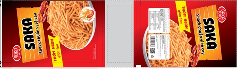 TÚI SNACK TÊ CAY SAKA 50G