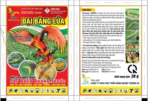 Màng Túi thuốc trừ sâu 20g - Đại bàng lửa