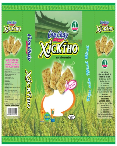 Bao bì cơm cháy XickTho