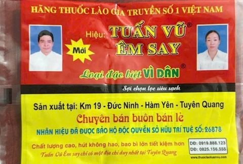 Túi thuốc lào Tuấn Vũ Êm Say (mới)