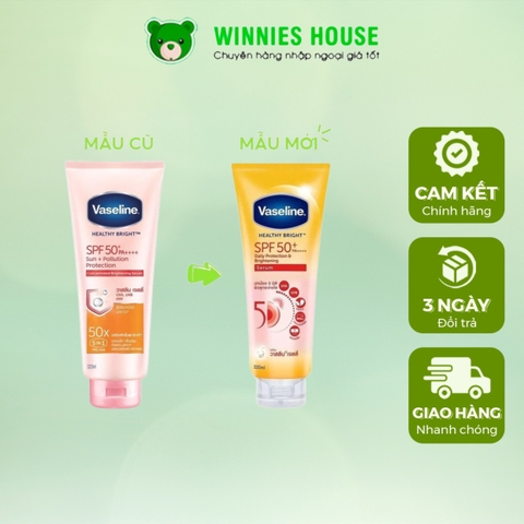 Sữa Dưỡng Thể Vaseline 50x SPF 50++