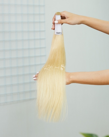 STRAIGHT BULK HAIR | #60A COLOR