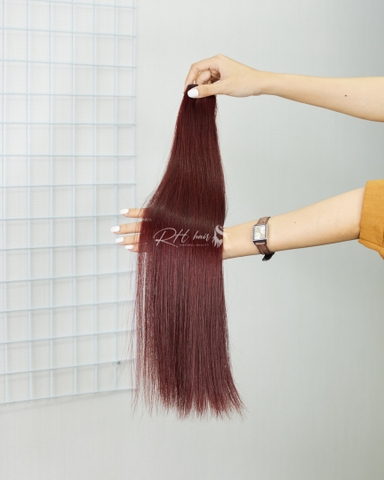 COLORED STRAIGHT WEFT HAIR