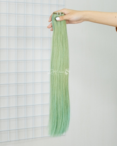 COLORED STRAIGHT WEFT HAIR