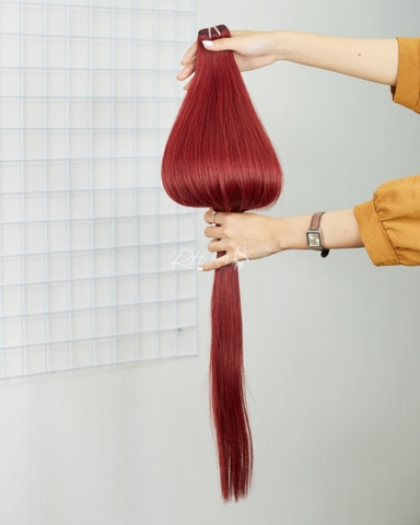 COLORED STRAIGHT WEFT HAIR