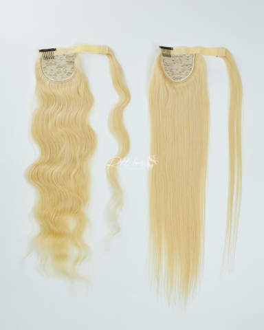 COLORED HAIR | WAVY PONYTAIL