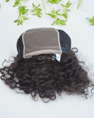 WAVY CURLY CLOSURE WIG | HD LACE