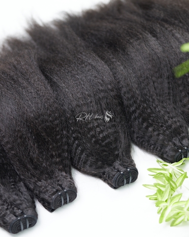 KINKY STRAIGHT WEFT HAIR