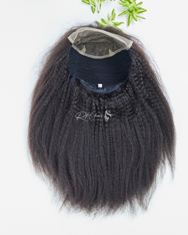 KINKY STRAIGHT CLOSURE WIG | HD LACE