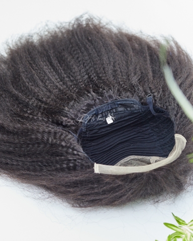 KINKY STRAIGHT CLOSURE WIG | HD LACE