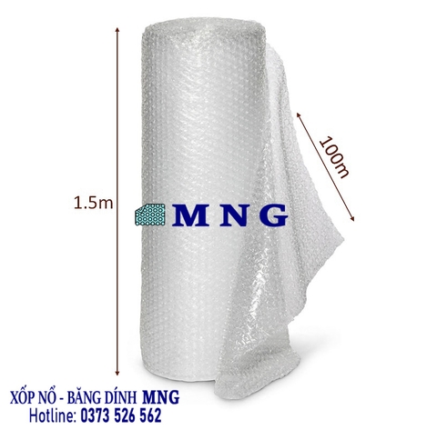 Cuộn xốp nổ bọc hàng 1.5m x 100m