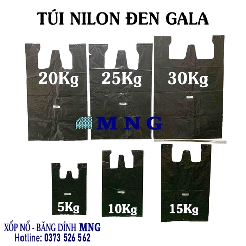 Túi nilon đen cao cấp GALA Minh Sơn