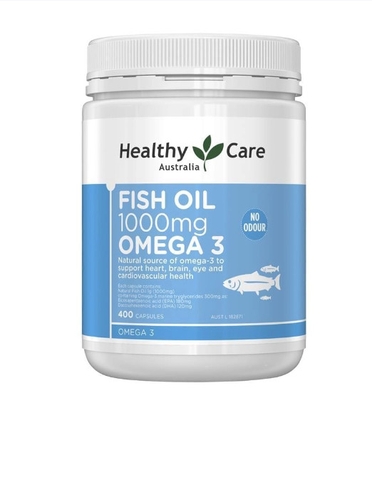 HEALTH CARE FISH OIL 1000MG OMEGA 3 /