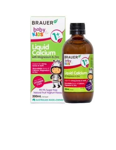 BRAUER LIQUID CALCIUM WITH MAGNESIUM & ZINC 