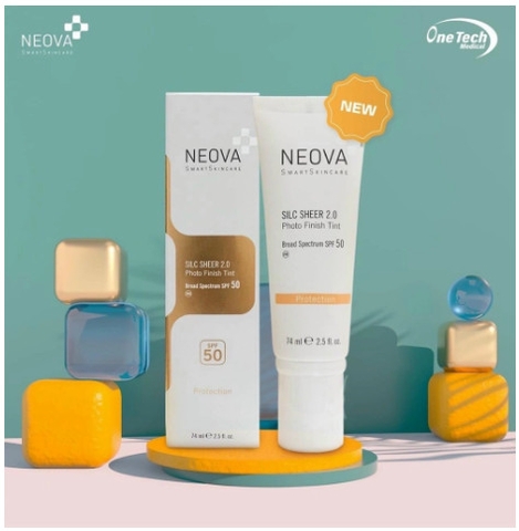 Kem Chống Nắng Neova Silc Sheer2.0 Photo Finish Tint Broad Spectrum SPF 50