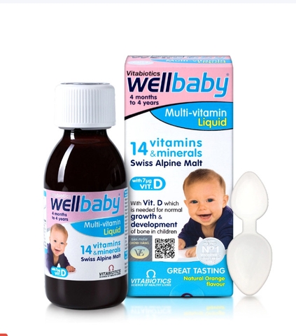  VITABIOTICS WELLBABY MULTI-VITAMIN LIQUID