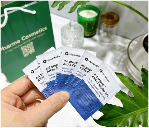 SET 5 GÓI DÙNG THỬ / MD: PREPEEL AHAS COMPLEX 15%