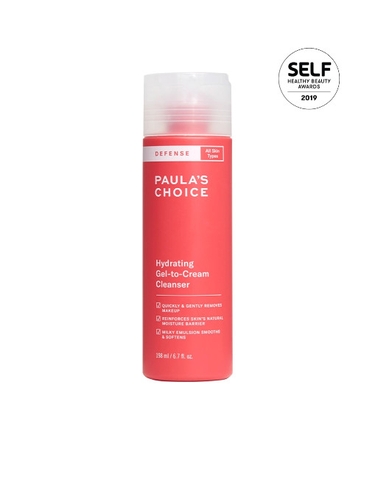 PAULA'S CHOICE DEFENSE HYDRATING GEL-TO-CREAM CLEANSER 198ML