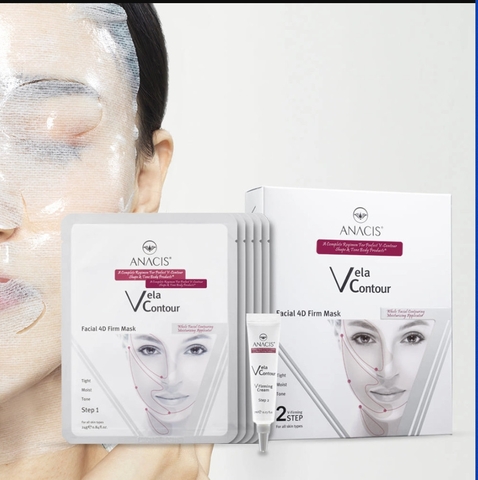 MẶT NẠ VELA CONTOUR FACIAL 4D FIRM MASK TRẺ HÓA, NÂNG CƠ VÀ ĐỊNH HÌNH CƠ MẶT