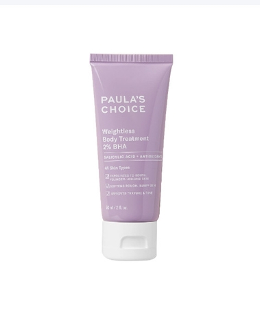 PAULA'S CHOICE WEIGHTLESS BODY TREATMENT WITH 2% BHA 60ML