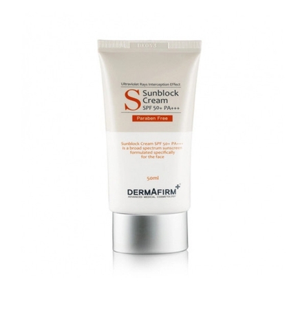 DERMAFIRM SUN BLOCK CREAM SPF 50+PA+++