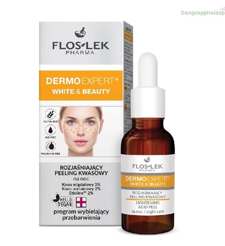 FLOSLEK LINGTENING ACID PEEL NIGHT CARE