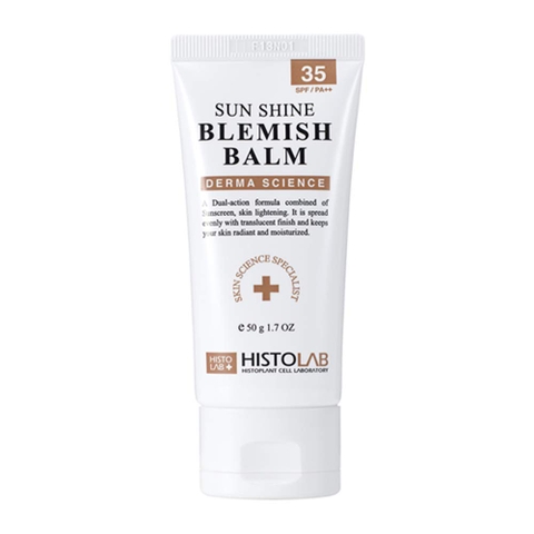 HISTOLAB SUN SHINE BLEMISH BALM/ KEM CHỐNG NẮNG SPF35+/PA++, GIÚP CHE KHUYẾT ĐIỂM, LÀM SÁNG DA