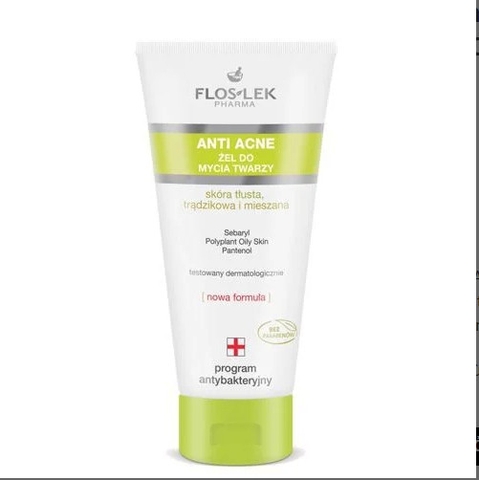 SỮA RỬA MẶT FLOSLEK ANTI ACNE KHÁNG KHUẨN & NGĂN NGỪA MỤN HÌNH THÀNH